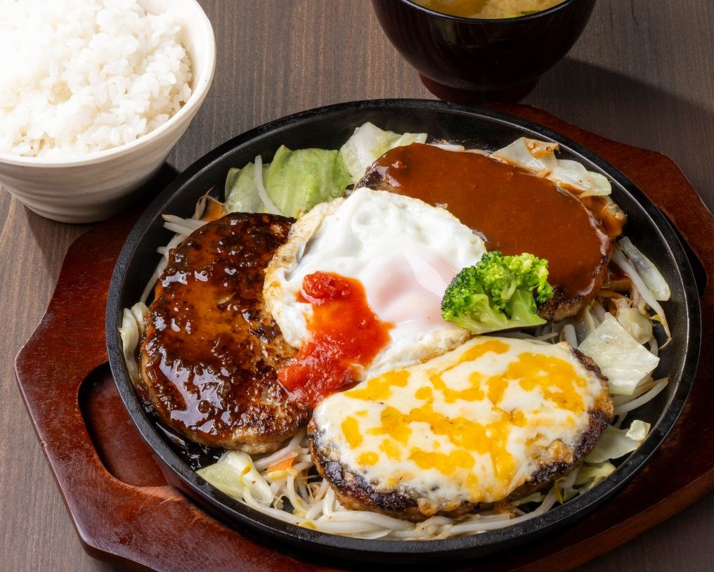 G/W企画5/1日から5/6日迄ハンバーグトリプル1430円が1300円ぽっきりの画像