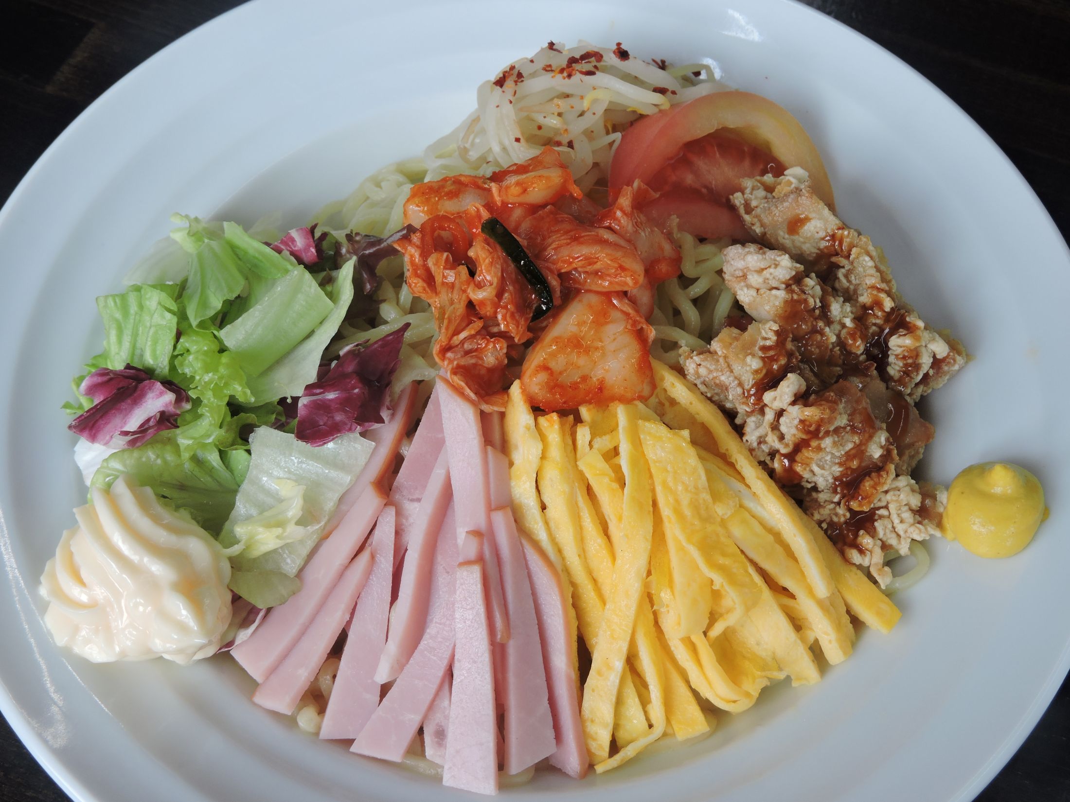 冷やし中華830円、レストラン並木町今年の夏!! お持ち帰りもあります。の画像